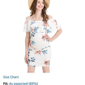 Size large maternity dress